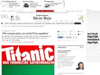 Bild zum Artikel: Satiremagazin Titanic: „Wir müssen jetzt erst recht Witze machen“