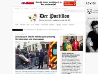 Bild zum Artikel: Anschlag auf Charlie Hebdo ganz großartig für Islamisten und Islamhasser