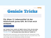 Bild zum Artikel: Für diese 11 Lebensmittel ist der Kühlschrank pures Gift. Nr 8 hat mich erstaunt.