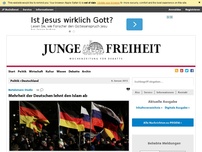 Bild zum Artikel: Mehrheit der Deutschen lehnt den Islam ab