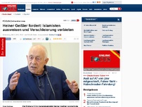 Bild zum Artikel: FOCUS-Online-Interview - Heiner Geißler fordert: Islamisten ausweisen und Verschleierung verbieten