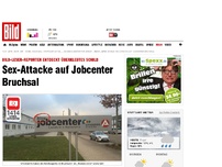 Bild zum Artikel: Überklebtes Schild - Sex-Attacke auf Jobcenter Bruchsal