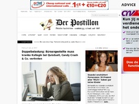 Bild zum Artikel: Doppelbelastung: Büroangestellte muss kranke Kollegin bei Quizduell, Candy Crush & Co. vertreten