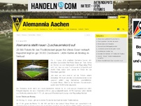 Bild zum Artikel: Alemannia stellt neuen Zuschauerrekord auf 09.01.2015