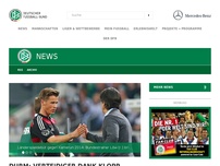 Bild zum Artikel: Durm: Verteidiger dank Klopp, Weltmeister dank Löw