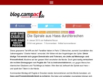 Bild zum Artikel: Die Spirale aus Hass durchbrechen