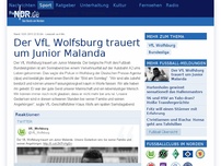 Bild zum Artikel: Wolfsburgs Profi Junior Malanda ist tot
