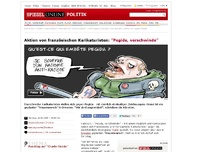 Bild zum Artikel: Aktion von französischen Karikaturisten: 'Pegida, verschwinde'