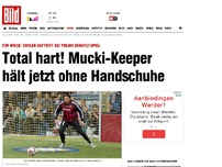 Bild zum Artikel: Tim Wiese - Total hart! Mucki-Keeper hält ohne Handschuhe