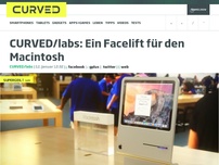 Bild zum Artikel: CURVED/labs: Ein Facelift für den Macintosh