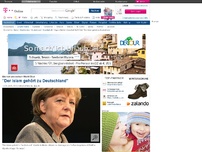 Bild zum Artikel: Angela Merkel wiederholt Wulff-Zitat: 'Der Islam gehört zu Deutschland'