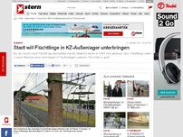 Bild zum Artikel: Schwerte: Stadt will Flüchtlinge in KZ-Außenlager unterbringen