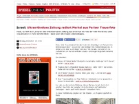 Bild zum Artikel: Israel: Ultraorthodoxe Zeitung radiert Merkel aus Pariser Trauerfoto