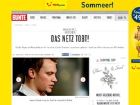 Bild zum Artikel: Manuel Neuer  - Das Netz tobt!