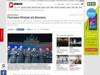 Bild zum Artikel: Mahnwache in Berlin: Fast mehr Minister als Moslems