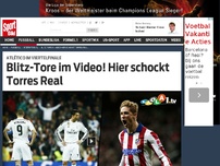 Bild zum Artikel: Torres schockt Real mit zwei Blitz-Toren Titelverteidiger Real Madrid ist im spanischen Pokal-Wettbewerb Copa del Rey im Achtelfinale an Stadtrivale Atlético gescheitert. Matchwinner war Fernando Torres. »