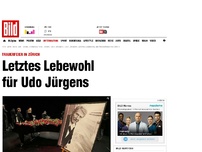 Bild zum Artikel: Trauerfeier - Letztes Lebewohl für Udo Jürgens