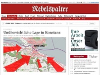 Bild zum Artikel: Unübersichtliche Lage in Konstanz