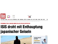 Bild zum Artikel: Lösegeld-Forderung - ISIS droht Enthauptung japanischer Geiseln an