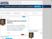 Bild zum Artikel: Mit 37: Trézéguet gibt Karriereende bekannt