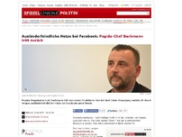 Bild zum Artikel: Pegida-Chef Bachmann tritt zurück