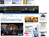 Bild zum Artikel: Topthema Live-Ticker zum Protestmittwoch in Leipzig Gericht entscheidet über Legida-Route