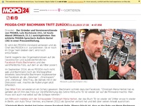 Bild zum Artikel: PEGIDA-Chef Bachmann tritt zurück!