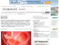 Bild zum Artikel: Pränataldiagnostik: 
  Der Test