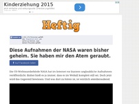 Bild zum Artikel: Diese Aufnahmen der NASA waren bisher geheim. Sie haben mir den Atem geraubt.