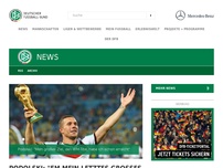 Bild zum Artikel: Podolski: 'EM mein letztes großes Turnier'