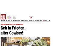 Bild zum Artikel: Goodbye, Cowboy! - Trauerfeier für Truck- Stop-Legende Cisco