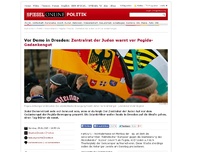 Bild zum Artikel: Vor Demo in Dresden: Zentralrat der Juden warnt vor Pegida-Gedankengut