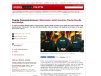 Bild zum Artikel: Pegida-Demonstrationen: Steinmeier sieht Ansehen Deutschlands beschädigt