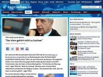 Bild zum Artikel: Tillich widerspricht Merkel: 'Islam gehört nicht zu Sachsen'