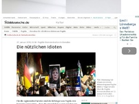 Bild zum Artikel: Pegida-Demonstration in Dresden: Die nützlichen Idioten