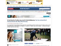 Bild zum Artikel: Griechische Forderung nach Entschädigung: Syriza präsentiert Deutschland die Nazi-Rechnung