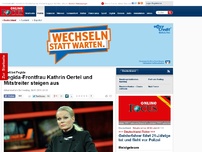 Bild zum Artikel: Rolle Bachmanns als Auslöser - Streit eskaliert: Pegida-Frontfrau Kathrin Oertel steigt aus