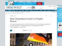 Bild zum Artikel: US-State Department: Reisewarnung für Deutschland wegen Pegida