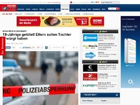 Bild zum Artikel: Ehren-Mord in Darmstadt? - 19-Jährige getötet! Eltern sollen Tochter erwürgt haben