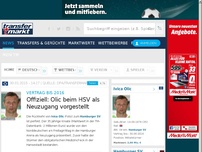 Bild zum Artikel: Vertrag bis 2016: Offiziell: Olic beim HSV als Neuzugang vorgestellt