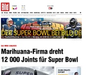 Bild zum Artikel: Für den Super Bowl - Marihuana-Firma dreht 12 000 Joints