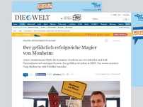 Bild zum Artikel: Bürgermeister in NRW: Der gefährlich erfolgreiche Magier von Monheim