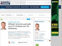 Bild zum Artikel: Vertrag bis 2019: Offiziell: Schürrle wechselt vom FC Chelsea zum VfL Wolfsburg