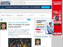 Bild zum Artikel: Nach Foul an Schmiedebach: DFB: Huntelaar für sechs Spiele gesperrt