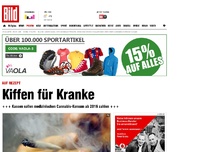 Bild zum Artikel: Auf Rezept - Kiffen für Kranke