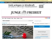Bild zum Artikel: Dresden streicht Kranzniederlegung für Bombenopfer
