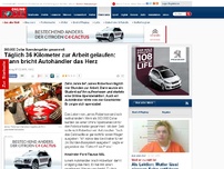 Bild zum Artikel: 300.000 Dollar Spendengelder gesammelt - Täglich 36 Kilometer zur Arbeit gelaufen: Mann bekommt neues Auto geschenkt