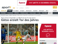 Bild zum Artikel: Siegtreffer im WM-Finale