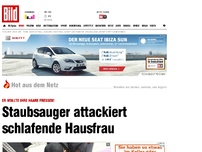 Bild zum Artikel: Er wollte ihre Haare! - Staubsauger attackiert schlafende Hausfrau