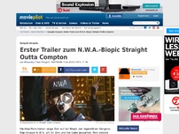 Bild zum Artikel: Erster Trailer zum N.W.A.-Biopic Straight Outta Compton
